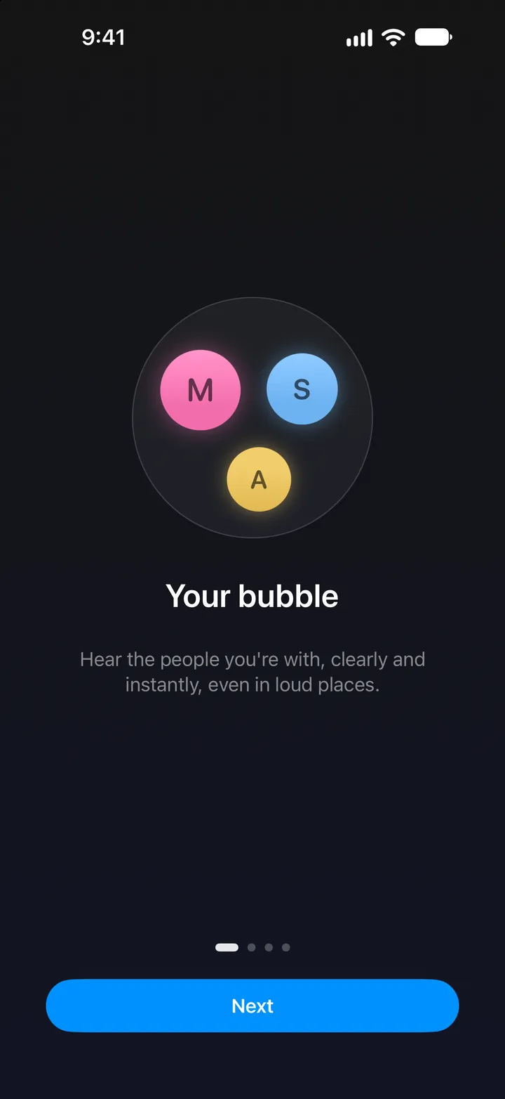Your bubble